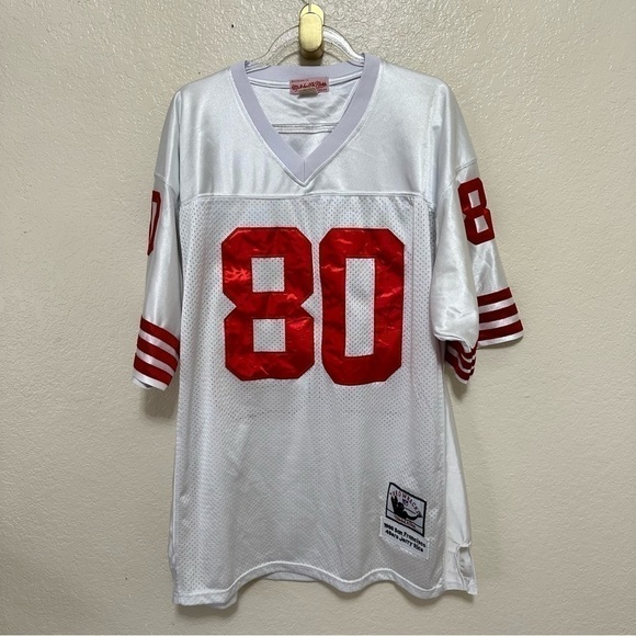 Vintage 1996 Jerry Rice San Francisco 49ers Mitchell & Ness NFL Throwback Jersey - Picture 1 of 13